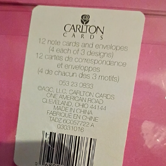 Carlton Cards Multicolor Thank You Card Set - Picture 2 of 2